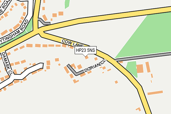 HP23 5NS map - OS OpenMap – Local (Ordnance Survey)