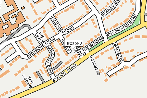 HP23 5NU map - OS OpenMap – Local (Ordnance Survey)