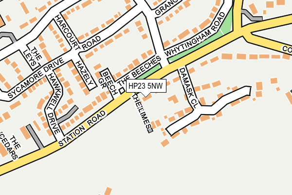 HP23 5NW map - OS OpenMap – Local (Ordnance Survey)