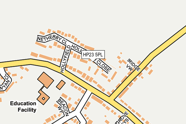 HP23 5PL map - OS OpenMap – Local (Ordnance Survey)