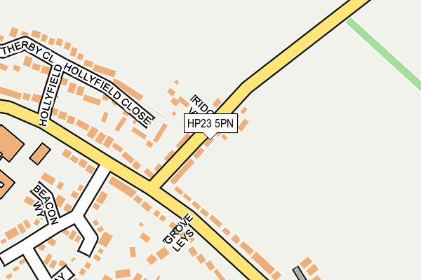 HP23 5PN map - OS OpenMap – Local (Ordnance Survey)