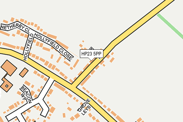 HP23 5PP map - OS OpenMap – Local (Ordnance Survey)