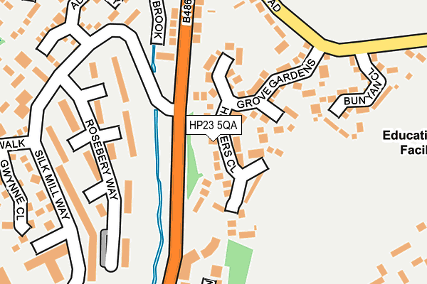 HP23 5QA map - OS OpenMap – Local (Ordnance Survey)