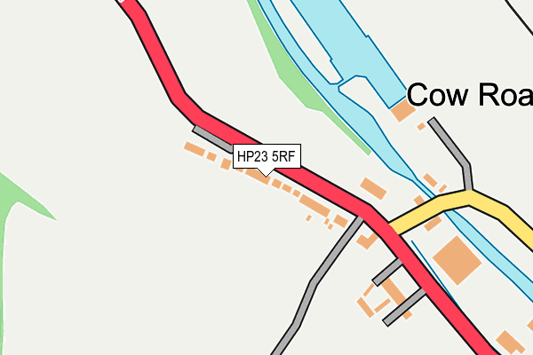 HP23 5RF map - OS OpenMap – Local (Ordnance Survey)