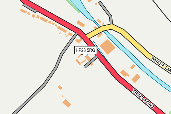 HP23 5RG map - OS OpenMap – Local (Ordnance Survey)