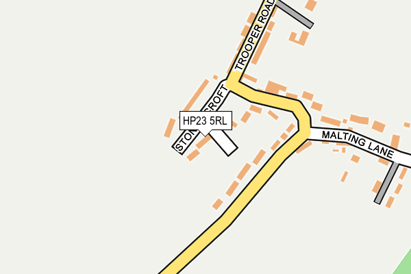 HP23 5RL map - OS OpenMap – Local (Ordnance Survey)