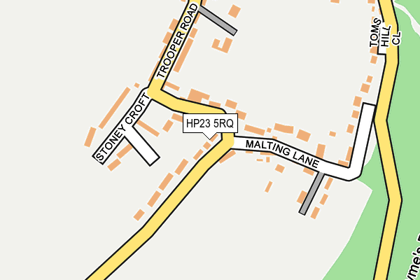 HP23 5RQ map - OS OpenMap – Local (Ordnance Survey)