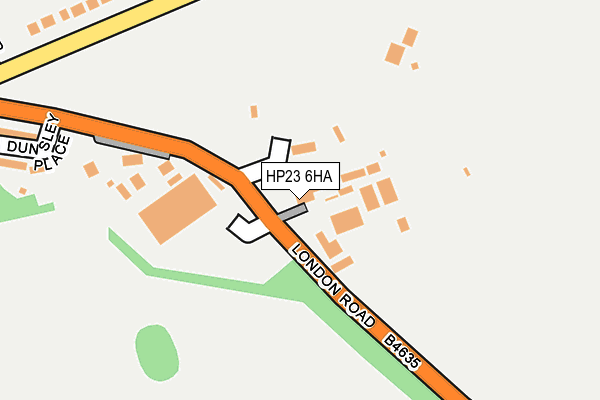 HP23 6HA map - OS OpenMap – Local (Ordnance Survey)