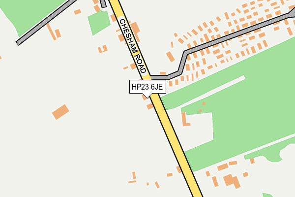 HP23 6JE map - OS OpenMap – Local (Ordnance Survey)