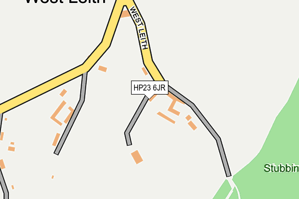 HP23 6JR map - OS OpenMap – Local (Ordnance Survey)
