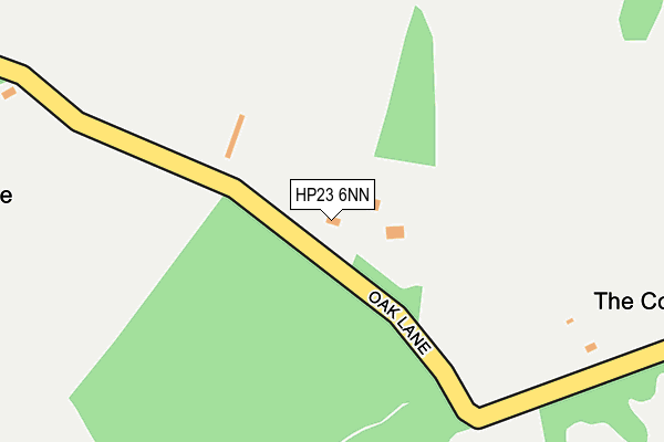 HP23 6NN map - OS OpenMap – Local (Ordnance Survey)