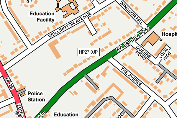 Map of YYZ PROPERTY LIMITED at local scale