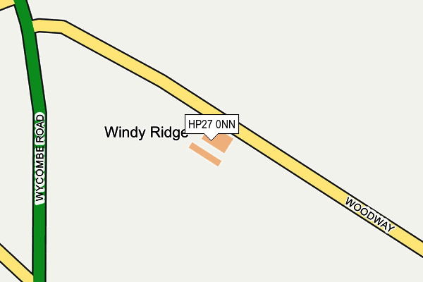 HP27 0NN map - OS OpenMap – Local (Ordnance Survey)