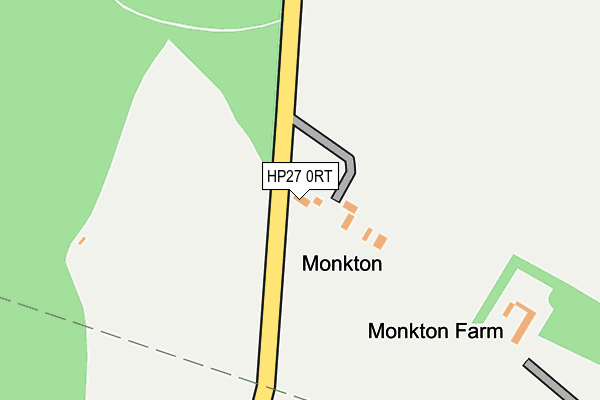 HP27 0RT map - OS OpenMap – Local (Ordnance Survey)