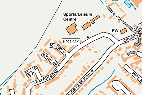 Map of RED HAWK LIMITED at local scale