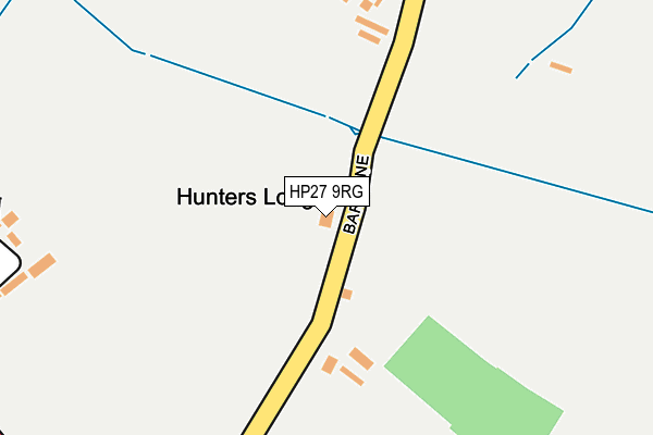 HP27 9RG map - OS OpenMap – Local (Ordnance Survey)