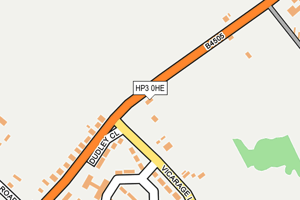 HP3 0HE map - OS OpenMap – Local (Ordnance Survey)