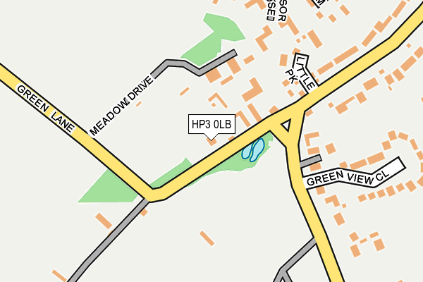HP3 0LB map - OS OpenMap – Local (Ordnance Survey)
