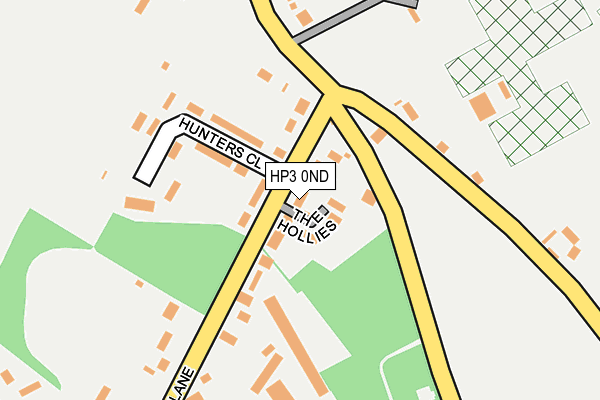 HP3 0ND map - OS OpenMap – Local (Ordnance Survey)