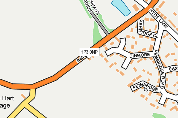 HP3 0NP map - OS OpenMap – Local (Ordnance Survey)