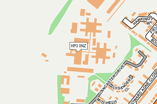 HP3 0NZ map - OS OpenMap – Local (Ordnance Survey)