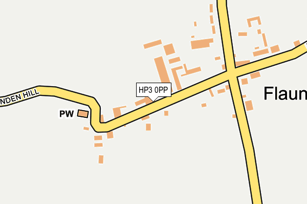 HP3 0PP map - OS OpenMap – Local (Ordnance Survey)