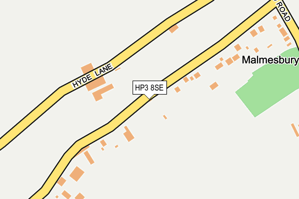 HP3 8SE map - OS OpenMap – Local (Ordnance Survey)