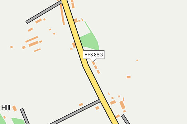 HP3 8SG map - OS OpenMap – Local (Ordnance Survey)