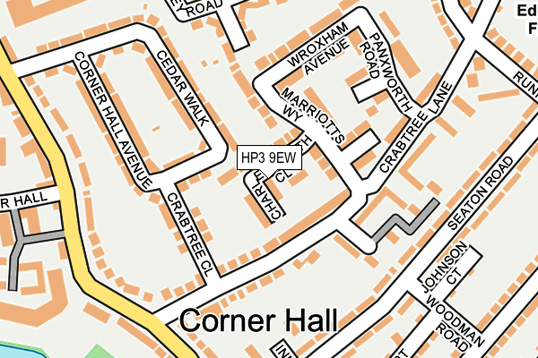 HP3 9EW map - OS OpenMap – Local (Ordnance Survey)