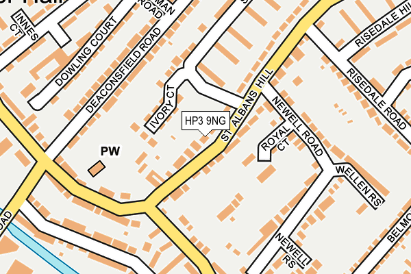 HP3 9NG map - OS OpenMap – Local (Ordnance Survey)