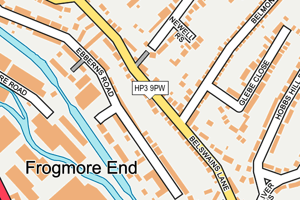 HP3 9PW map - OS OpenMap – Local (Ordnance Survey)