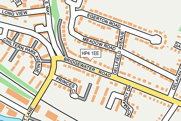 HP4 1EE map - OS OpenMap – Local (Ordnance Survey)