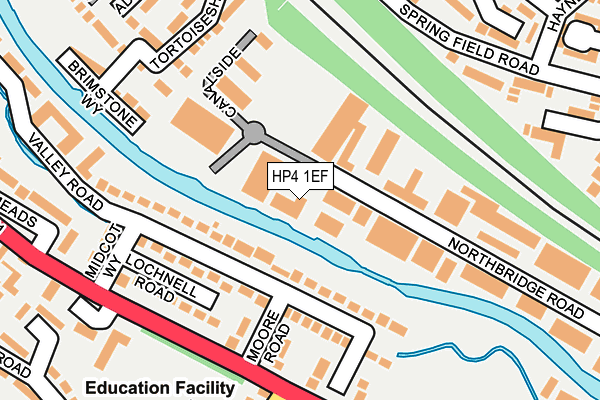 Map of WARMFIELD (FERRYBRIDGE) TWO LIMITED at local scale