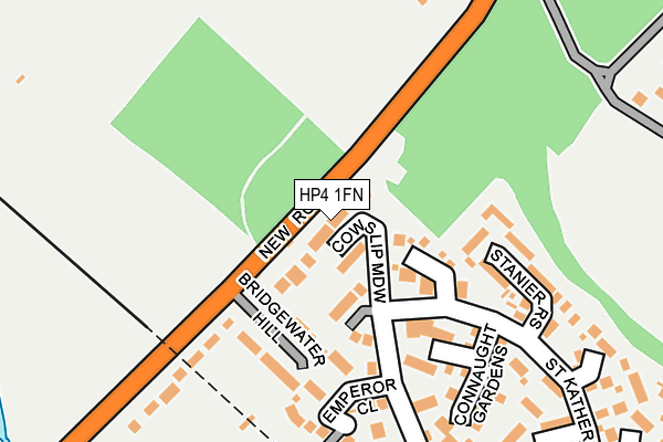 HP4 1FN map - OS OpenMap – Local (Ordnance Survey)