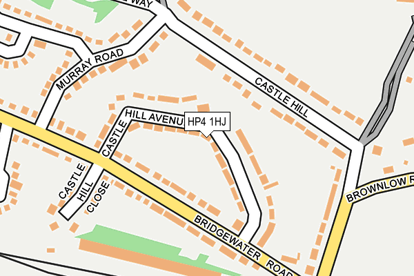 HP4 1HJ map - OS OpenMap – Local (Ordnance Survey)