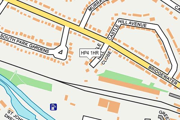 HP4 1HR map - OS OpenMap – Local (Ordnance Survey)