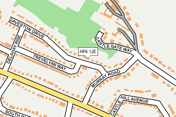 HP4 1JE map - OS OpenMap – Local (Ordnance Survey)