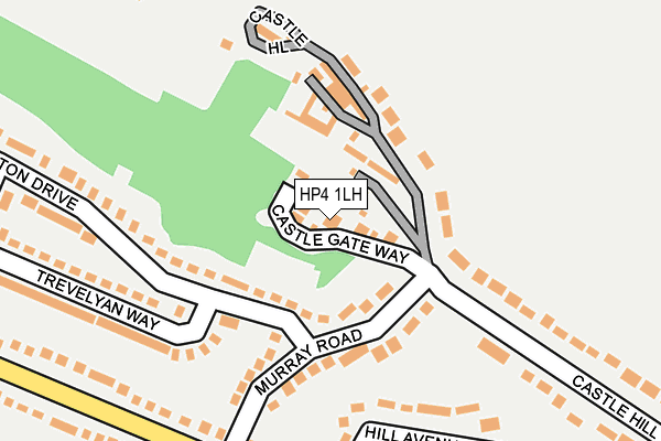 HP4 1LH map - OS OpenMap – Local (Ordnance Survey)