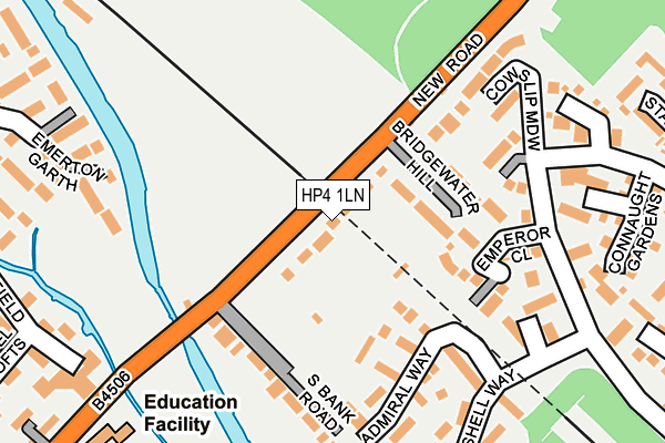 Map of ESSEX ESTATES LIMITED at local scale