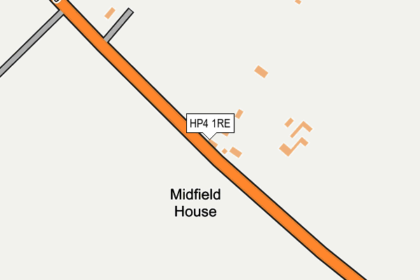 HP4 1RE map - OS OpenMap – Local (Ordnance Survey)