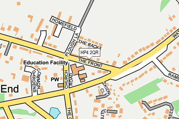 HP4 2QR map - OS OpenMap – Local (Ordnance Survey)