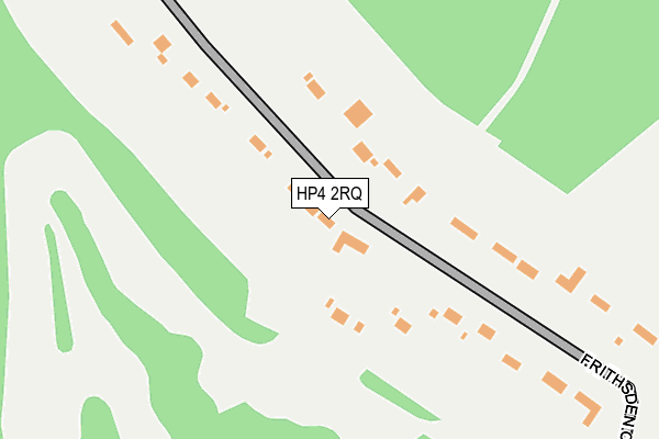 HP4 2RQ map - OS OpenMap – Local (Ordnance Survey)