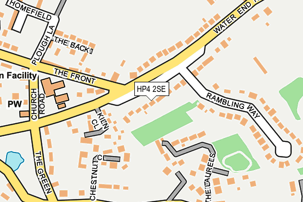 HP4 2SE map - OS OpenMap – Local (Ordnance Survey)