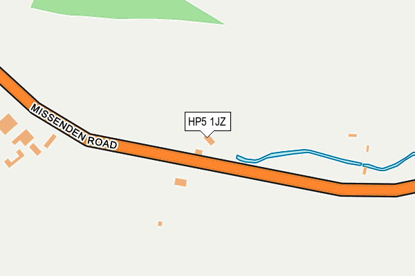 HP5 1JZ map - OS OpenMap – Local (Ordnance Survey)