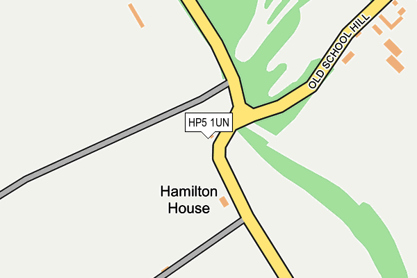 HP5 1UN map - OS OpenMap – Local (Ordnance Survey)