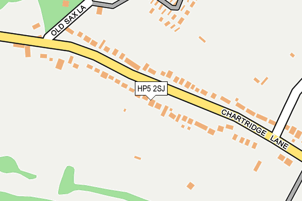 HP5 2SJ map - OS OpenMap – Local (Ordnance Survey)