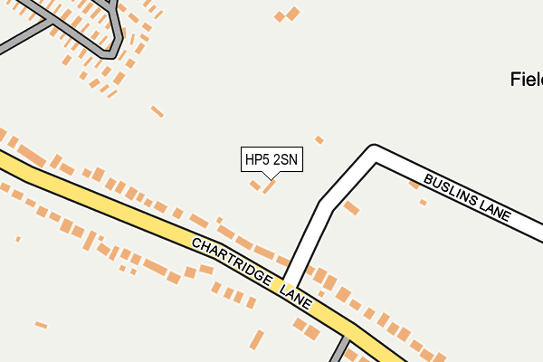 HP5 2SN map - OS OpenMap – Local (Ordnance Survey)