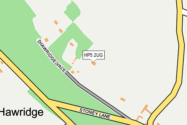HP5 2UG map - OS OpenMap – Local (Ordnance Survey)