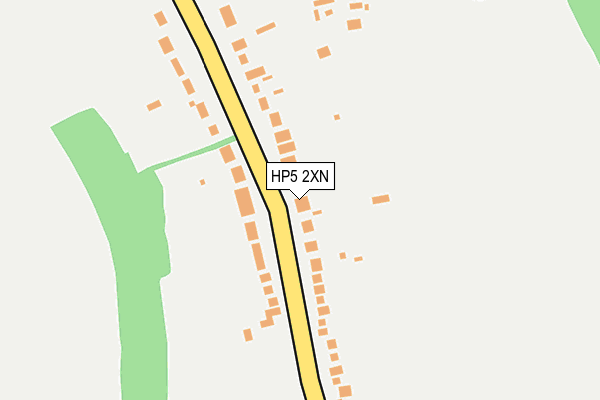 HP5 2XN map - OS OpenMap – Local (Ordnance Survey)