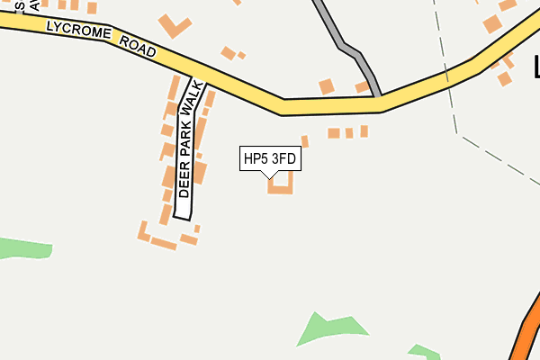 HP5 3FD map - OS OpenMap – Local (Ordnance Survey)